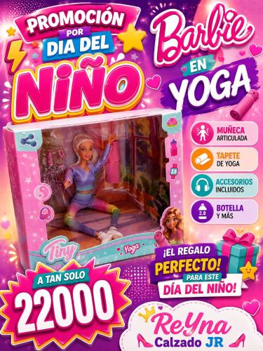 Barbie en Joga (jugueteria)