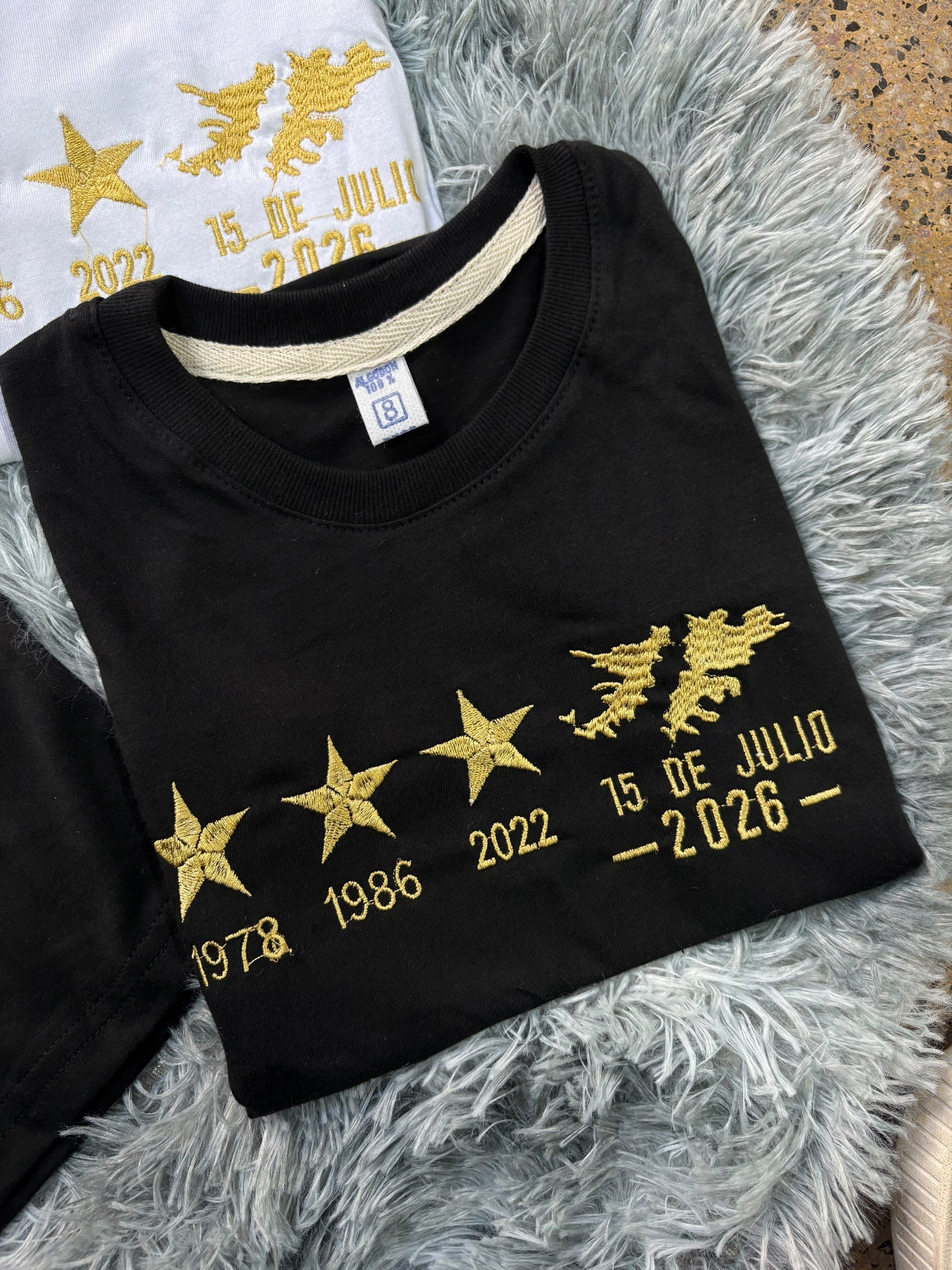 Remera Niños Malvinas Bordado - Imagen 3