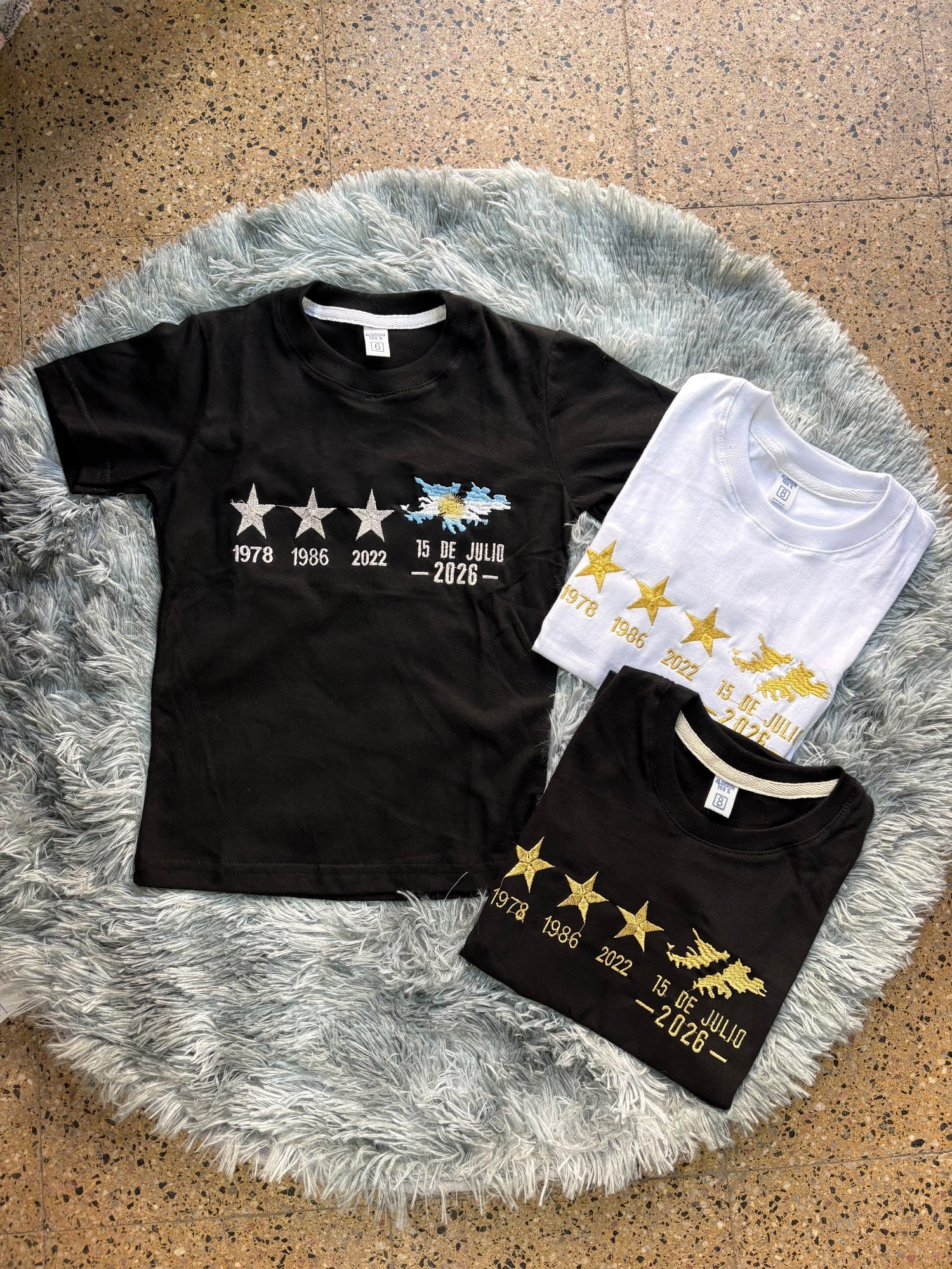 Remera Niño Malvinas Bordado - Imagen 3