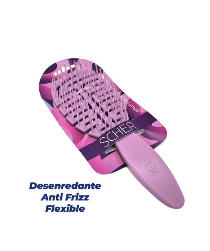 Scher Cepillo Desenredante Anti Frizz Chico - Imagen 5