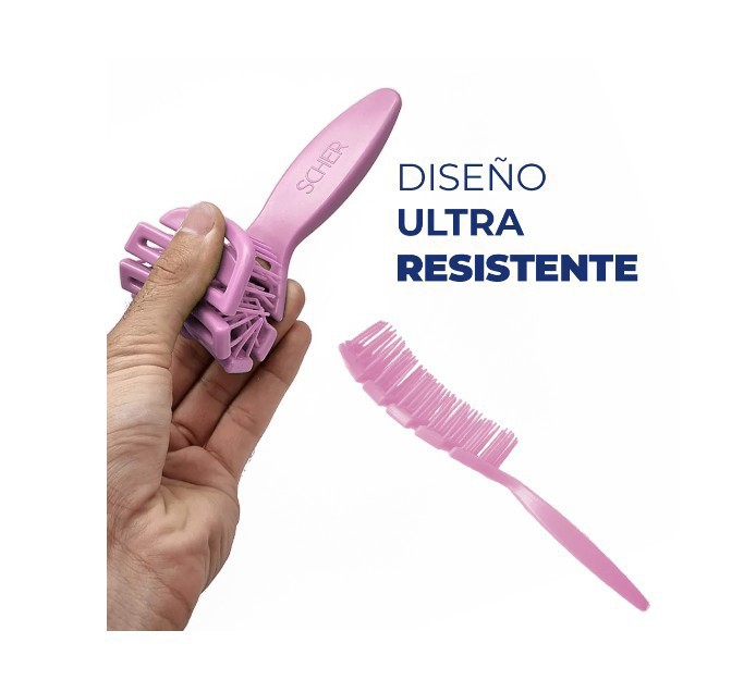 Scher Cepillo Desenredante Anti Frizz Chico - Imagen 6