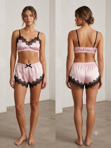 Pijamas de Dama Acetato - Imagen 3