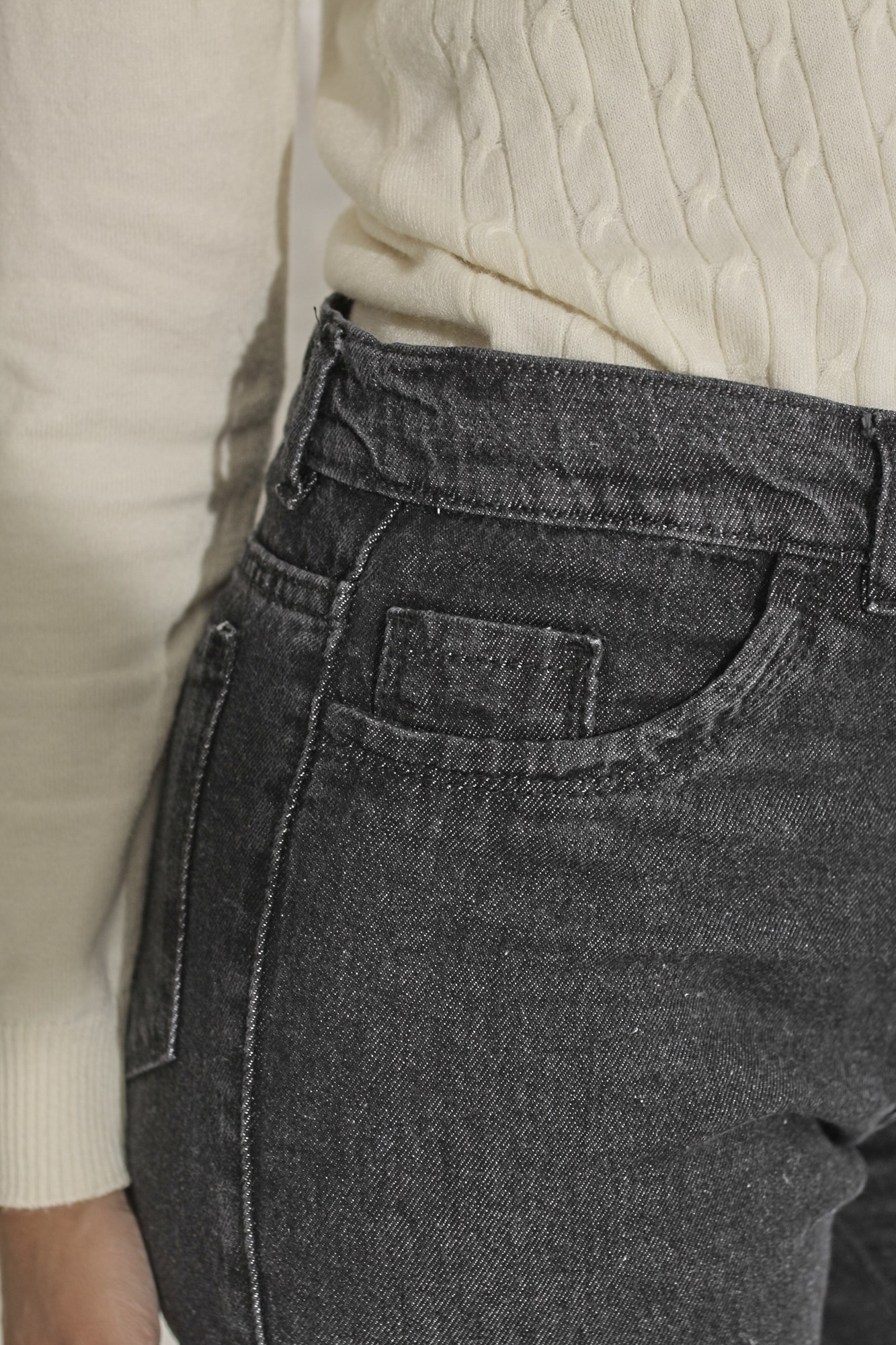 Wide Leg Gris Dark! - Imagen 5