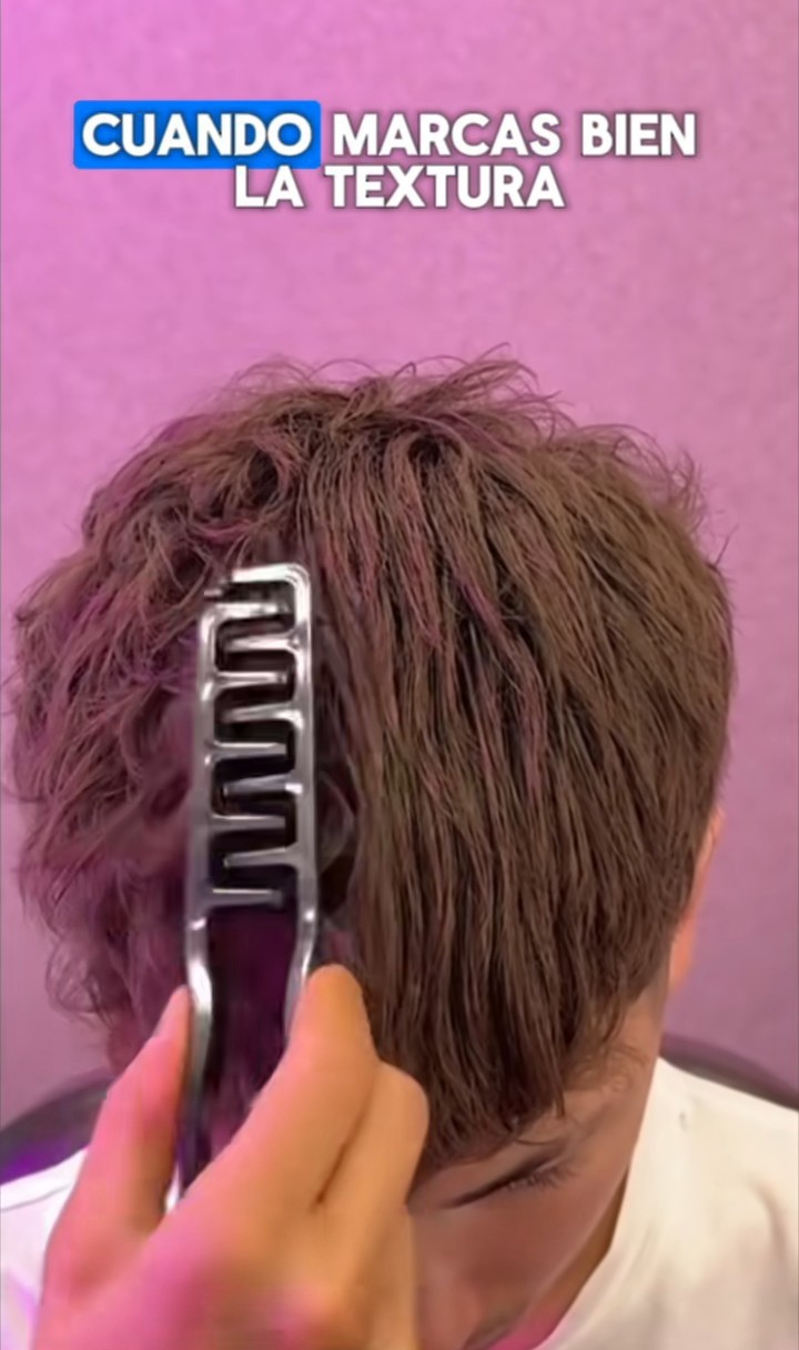 Peine Tipo Pinza Texturizador Voluminizador desde la Raíz - Imagen 3