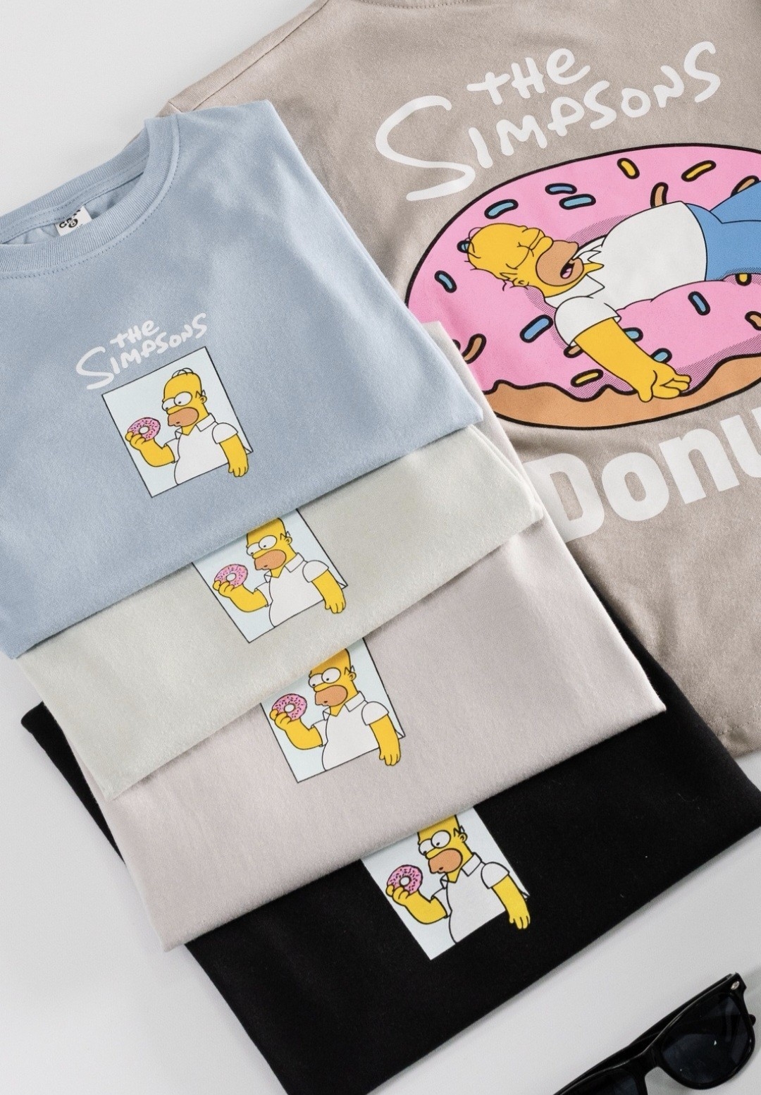 Remera Oversize Homero Peinado Niño - Imagen 3