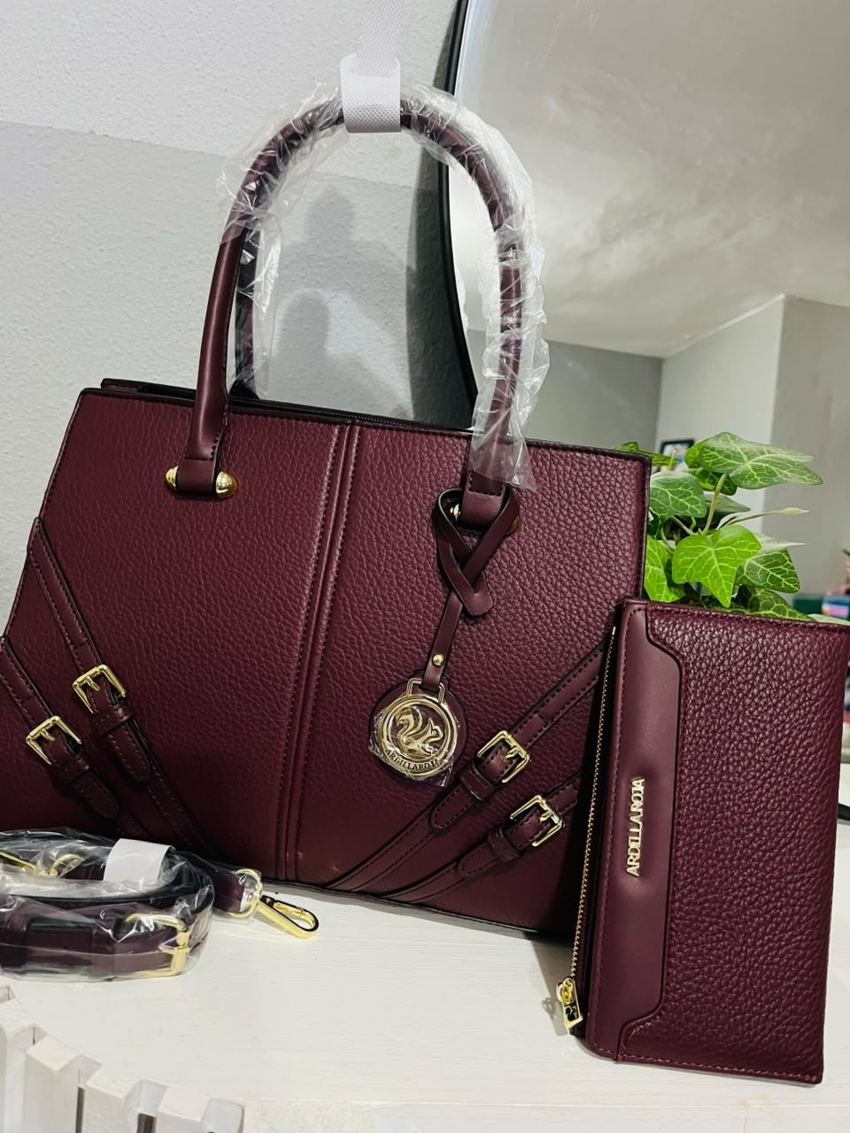 Cartera Ar mas Billetera y Correa - Imagen 5