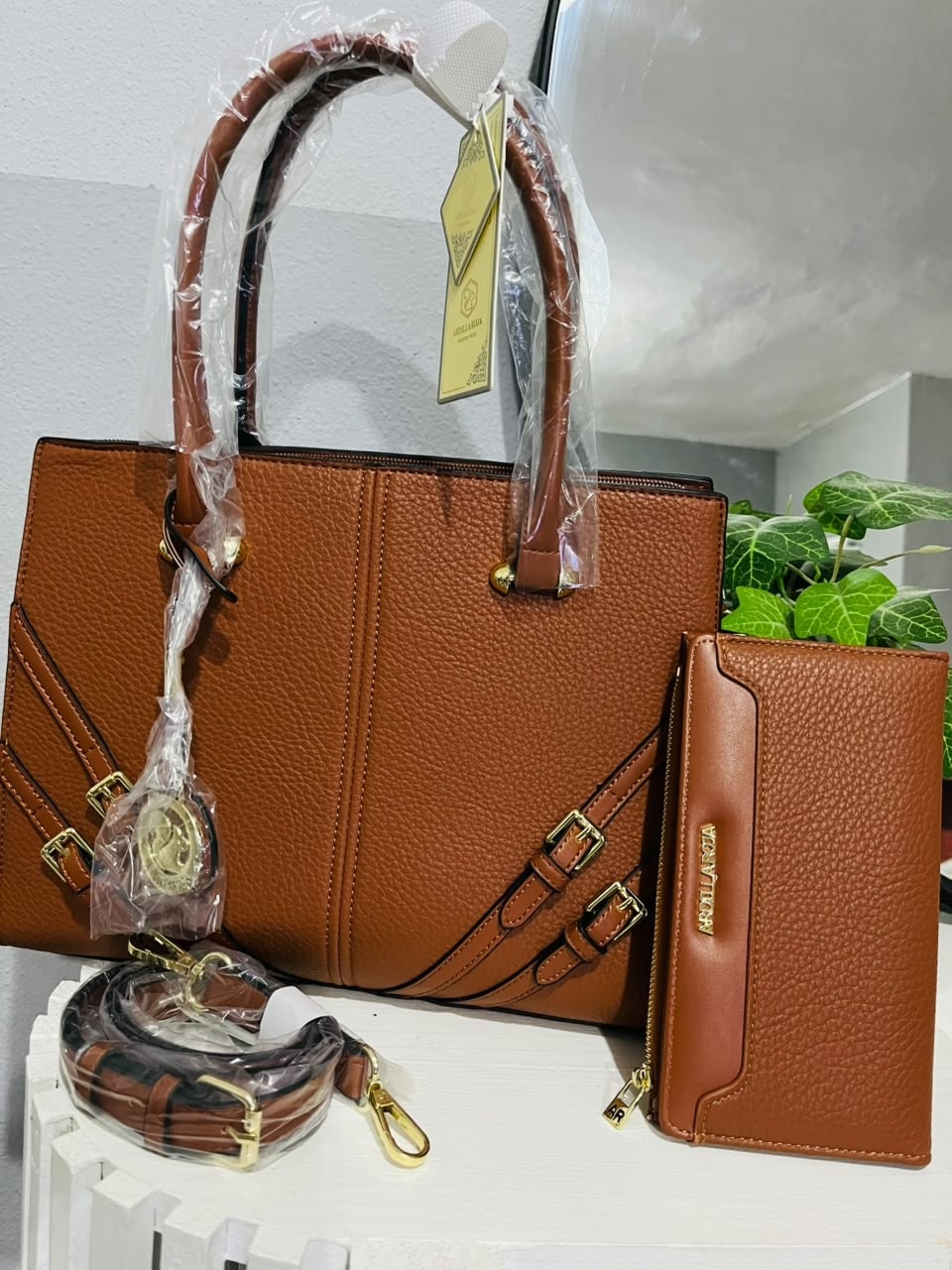 Cartera Ar mas Billetera y Correa - Imagen 2
