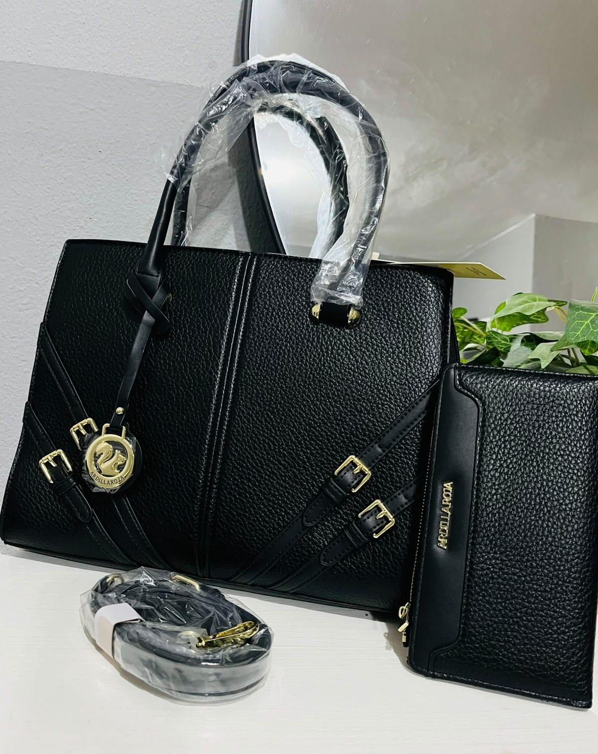 Cartera Ar mas Billetera y Correa - Imagen 6