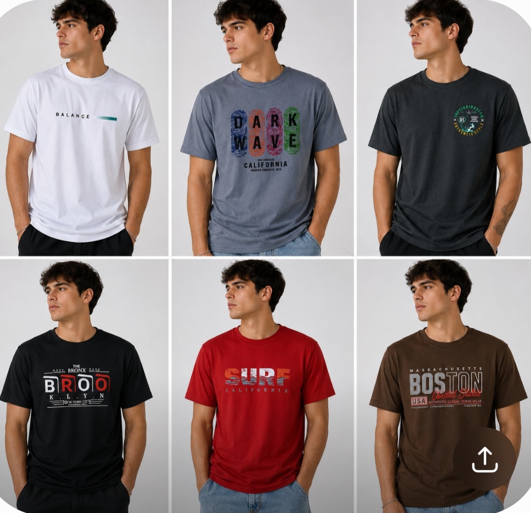 Remeras de Algodón Estampado !!!! - Imagen 3