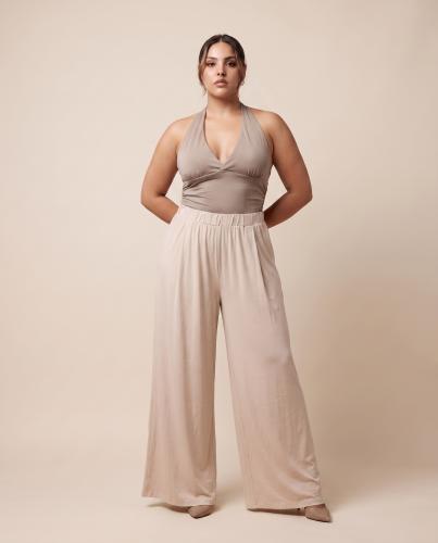 Palazo Modal Crep Talle Grande Plus Size