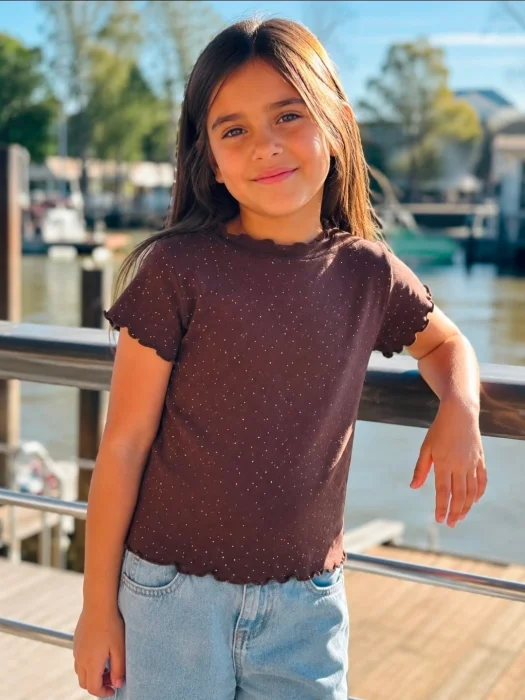 Remera Brillantina para Nena.