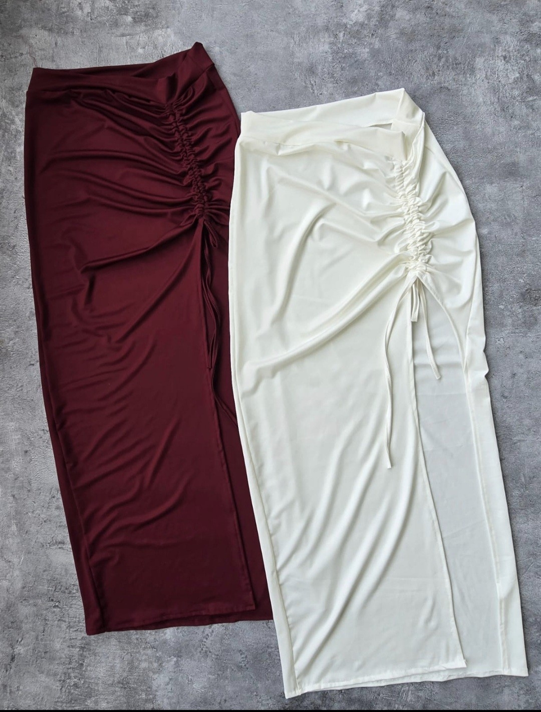Pollera Lycra Frunce - Imagen 4