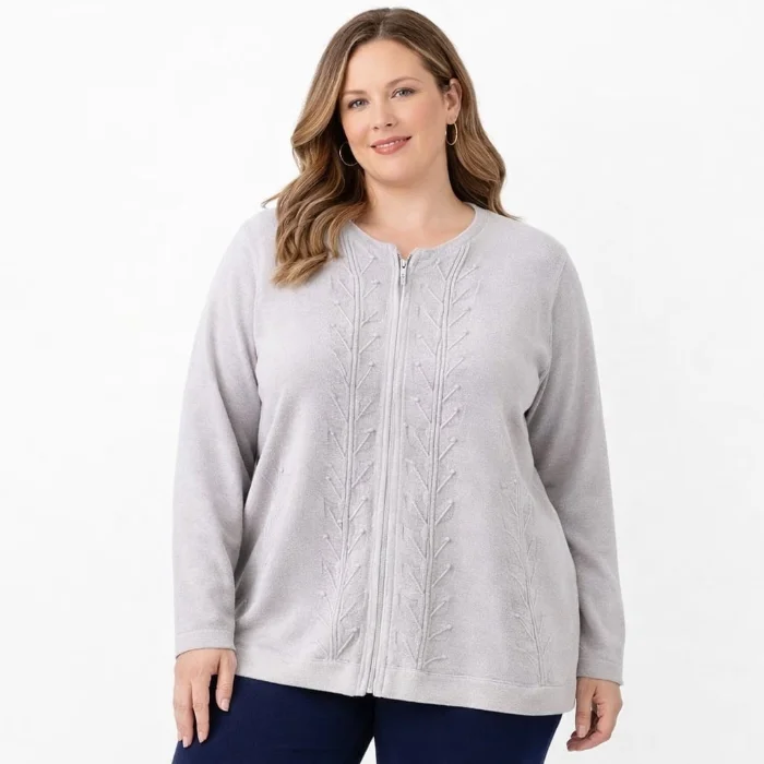 Campera Hojitas