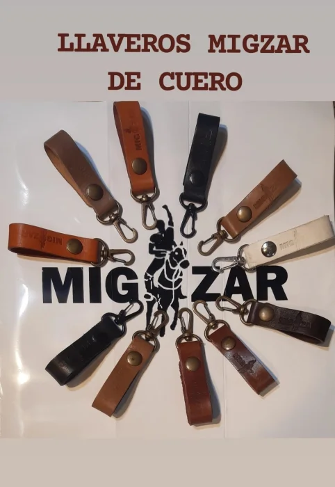 Llaveros de Cuero