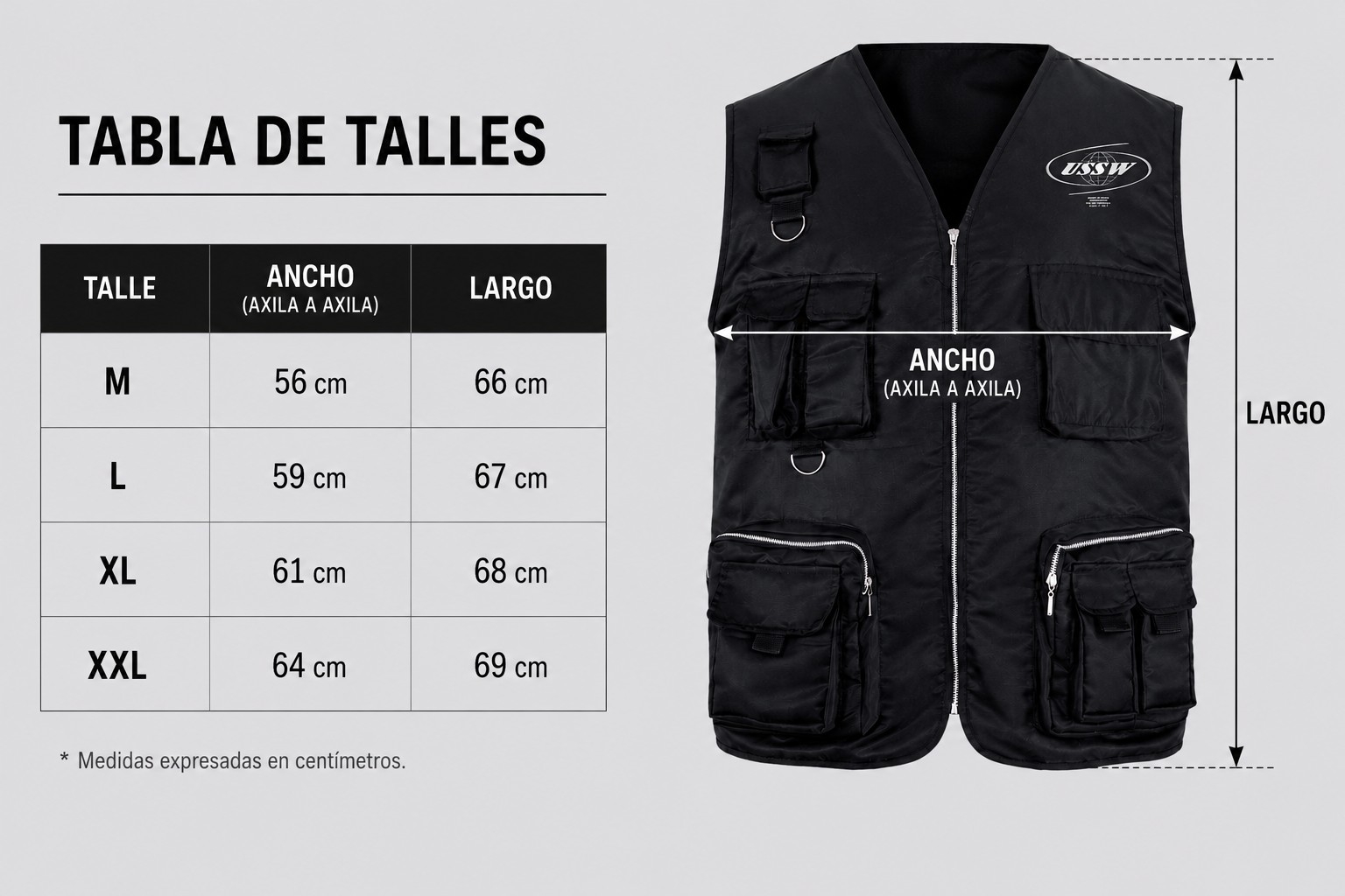 Chaleco Cargo Tech - Imagen 2