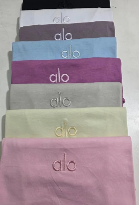 Remera Alo Dama Algodón Peinado
