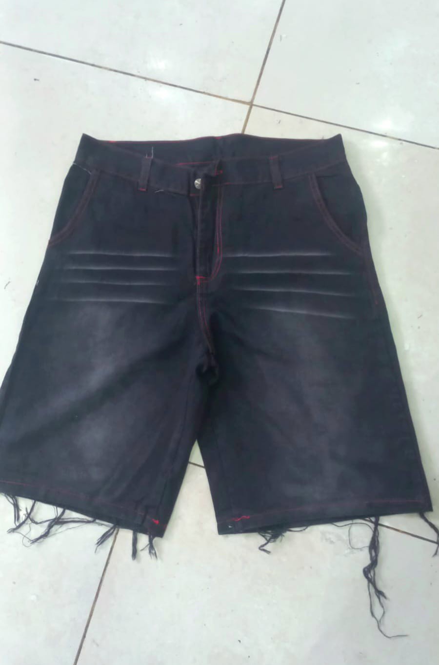 Bermuda de Jean Y2k Pantalón Corto Ancho Denim Moda Mujer 2000's Hotsale Mayoristas - Imagen 8