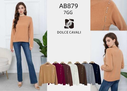 Sweater de Bremer con Detalles en Estrass. 879