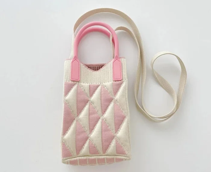 Mini Bolso Bandolera Tejido