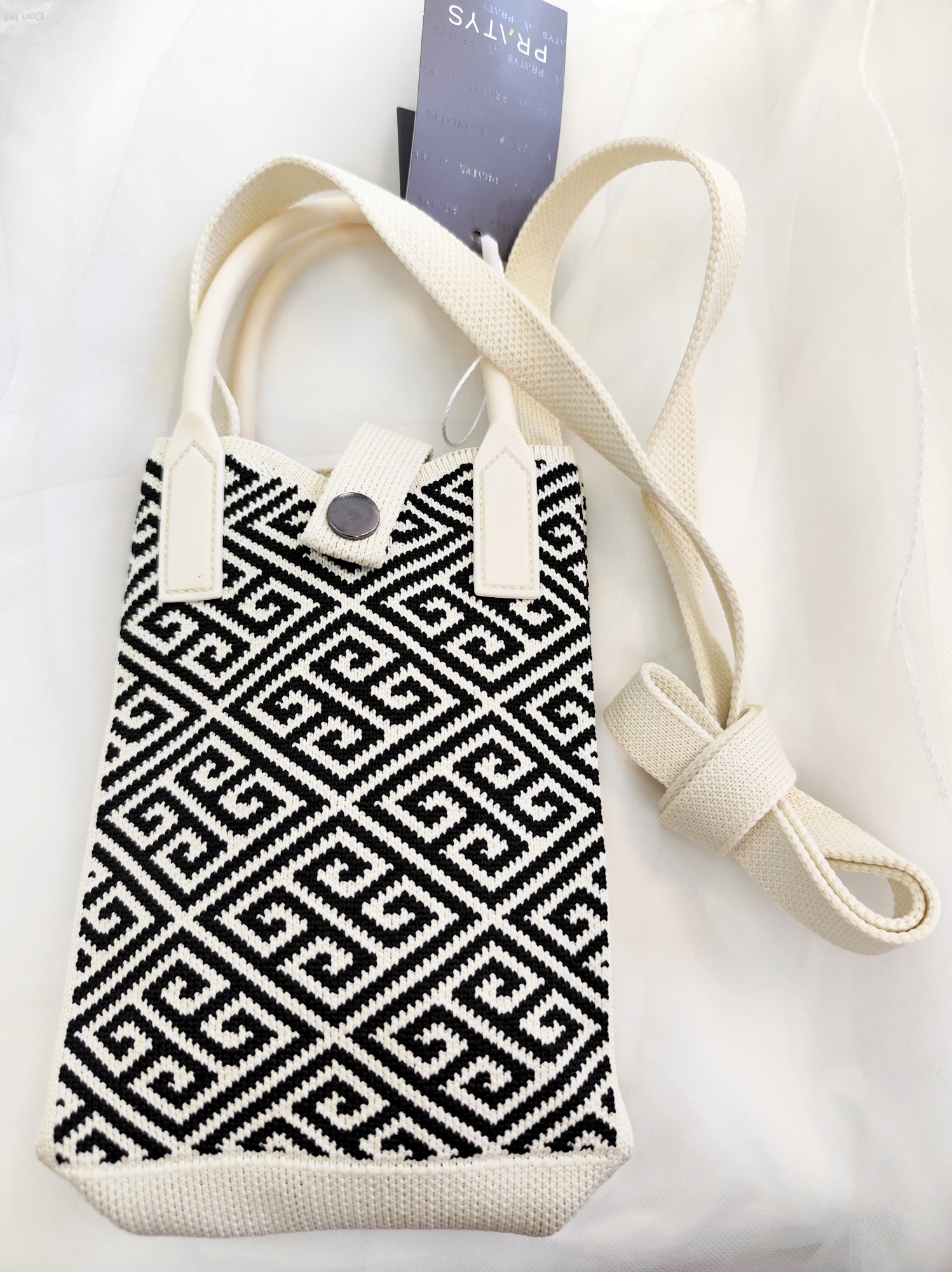 Mini Bolso Bandolera Tejido - Imagen 2