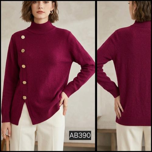 Sweater de Bremer con Botones Dorados.ab390