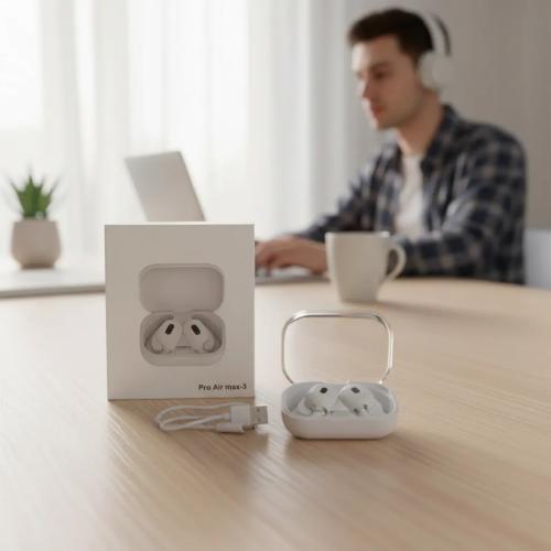 Auricular Bluetooth Inalámbrico Soporte Blanco