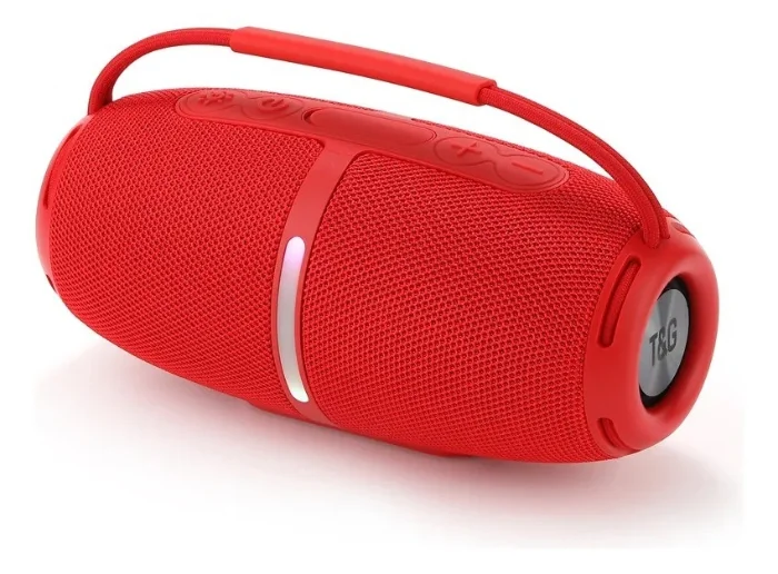 Tg686 Parlante Bluetooth Portatil con Luz Led Multicolor