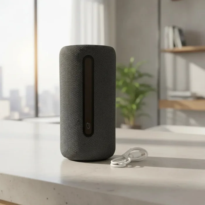 Parlante Bluetooth Portátil con Luces Led