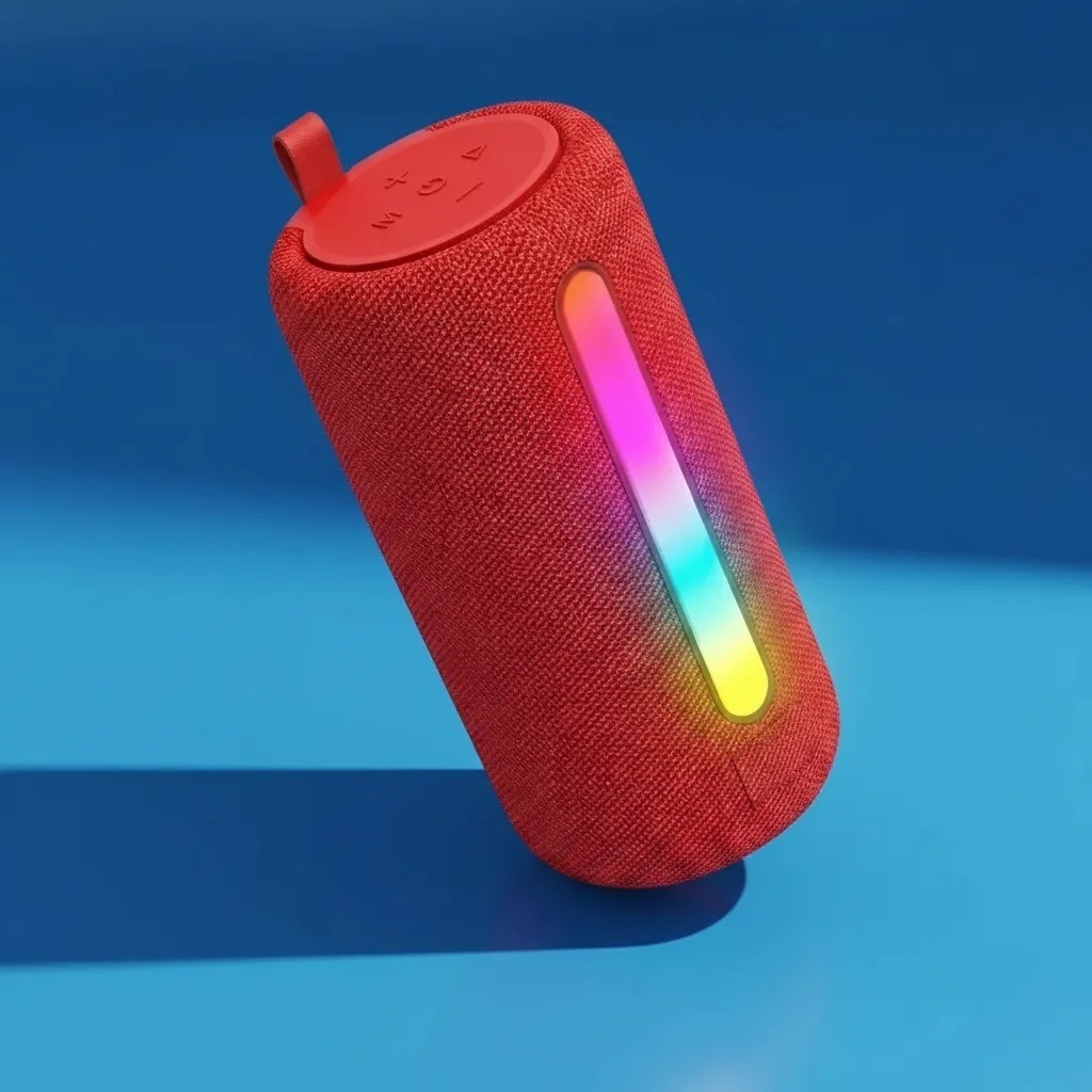 Parlante Bluetooth Portátil con Luces Led - Imagen 2