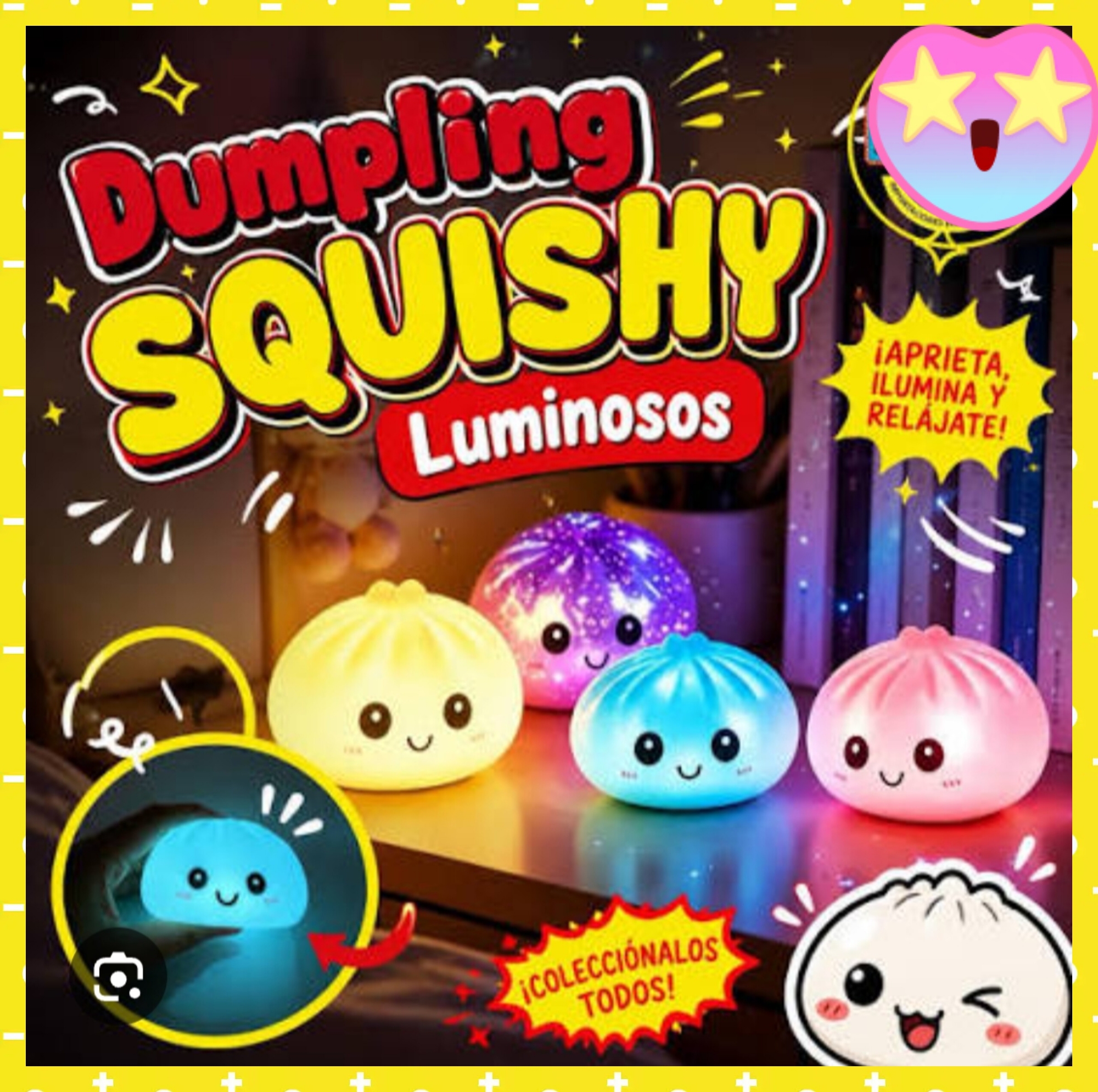 Dumpling con Brillo y Luz Grande - Imagen 2