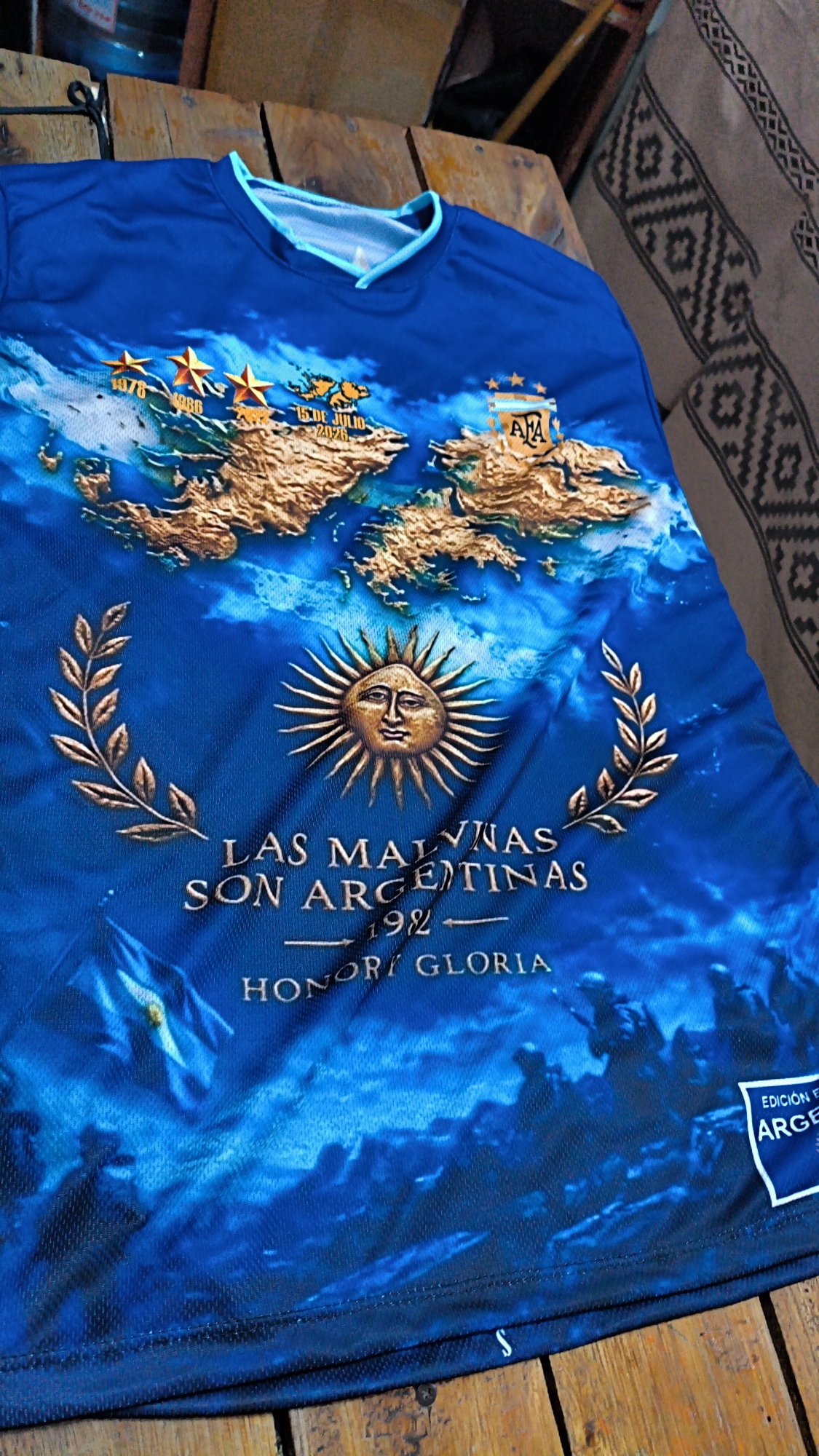 Camiseta Selección Malvinas Argentinas - Imagen 2
