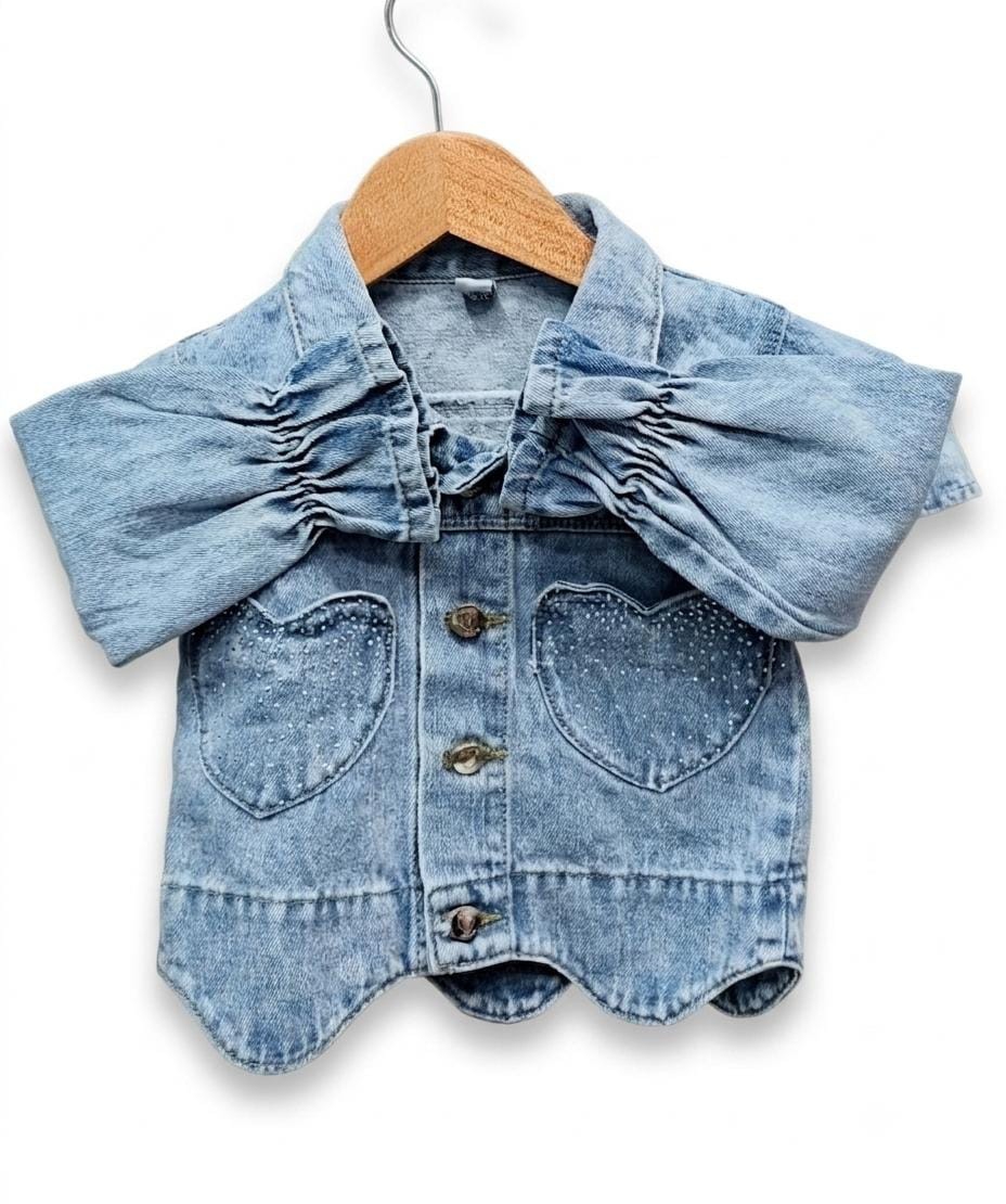 Campera de Jeans con Corazon - Imagen 2