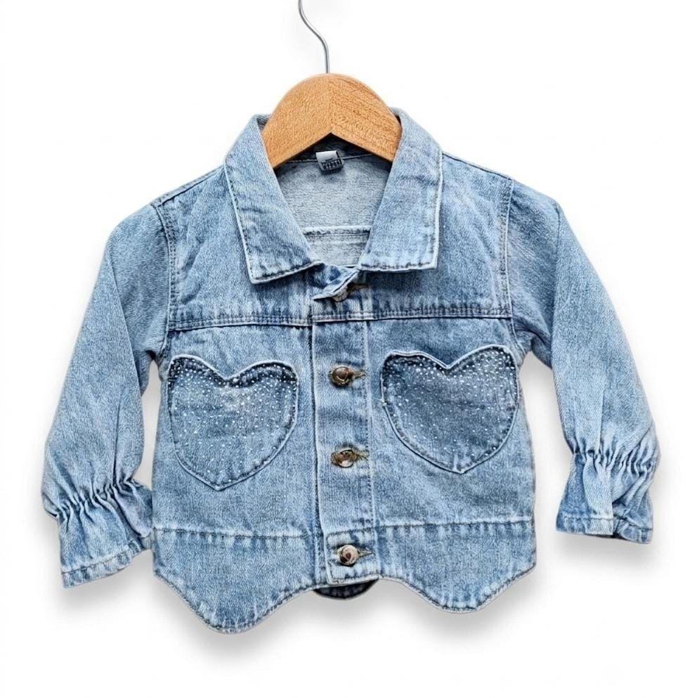 Campera de Jeans con Corazon - Imagen 3