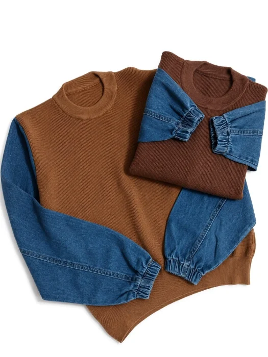 Sueter Hilo Denim Tendencia