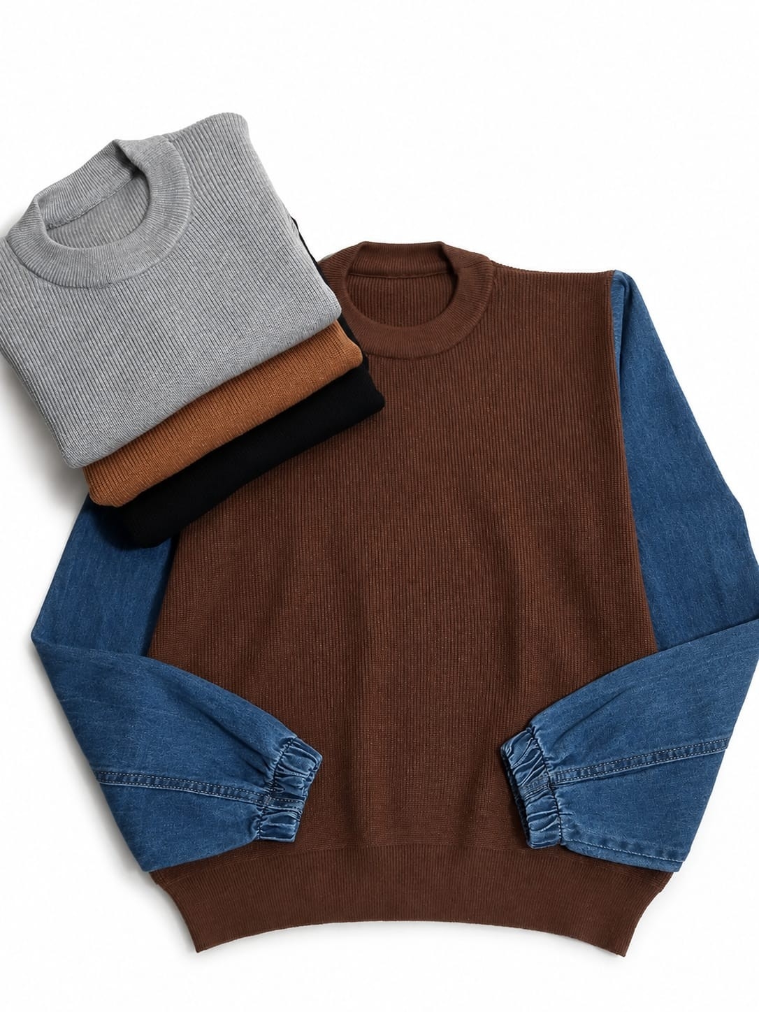 Sueter Hilo Denim Tendencia - Imagen 3