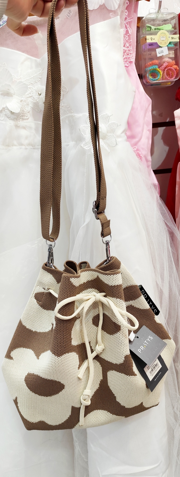 Bolso Bucket Tejido - Imagen 3