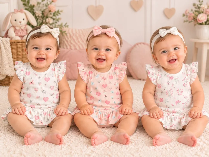 Vestido Micro Morley Estampado Cheito T.(6-8-10 Meses) Art.7629