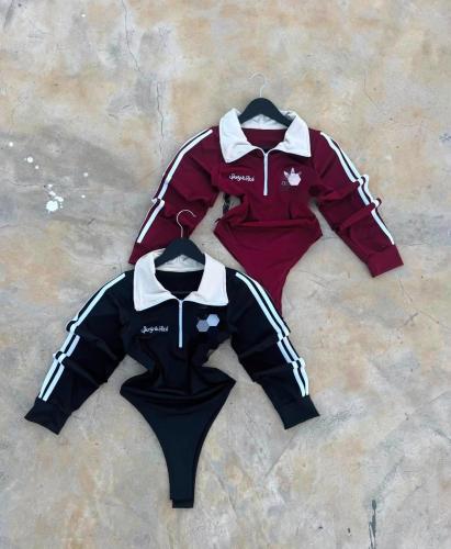 Bodys Bodies Negro y Bordo