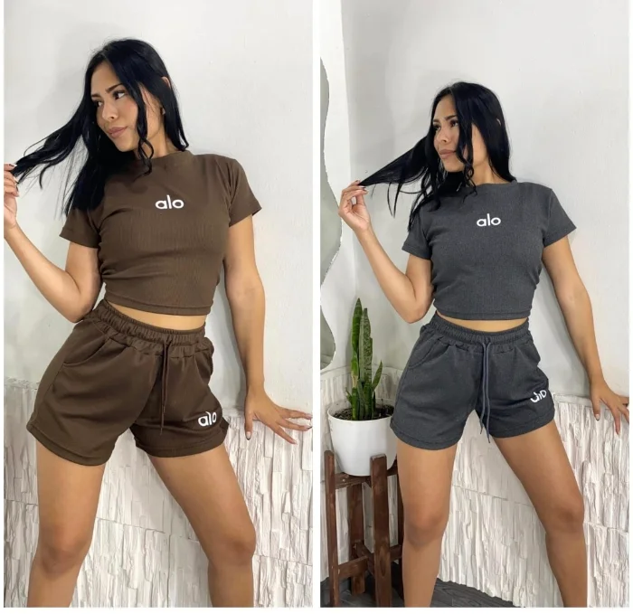 Conjunto Alo Wafle Dama