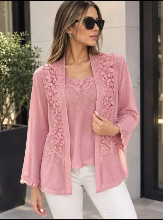 Conjunto  Bordado 2 Piezas