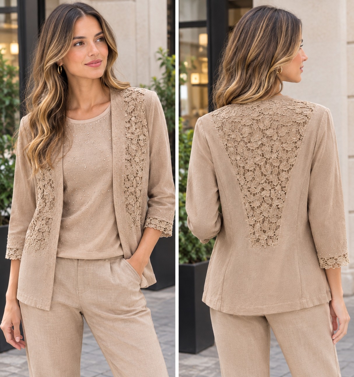 Conjunto  Bordado 2 Piezas - Imagen 3