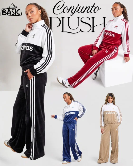 Conjunto Adi Retro Chic Plush