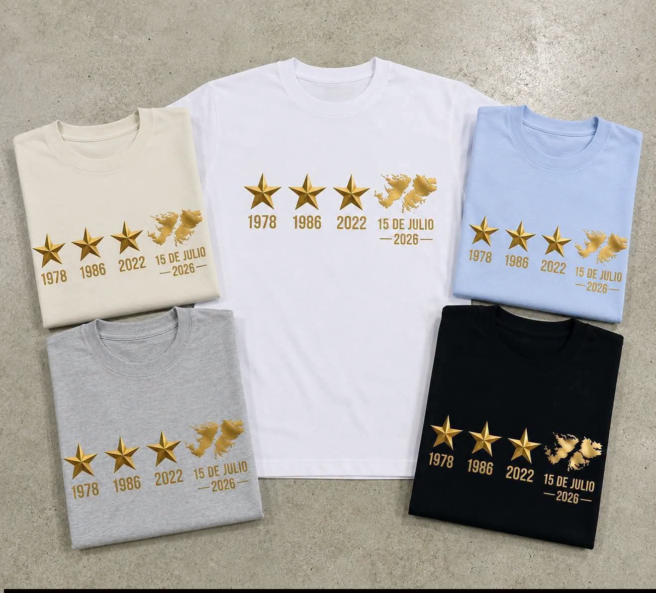 Remera Tres Estrellas - Imagen 2