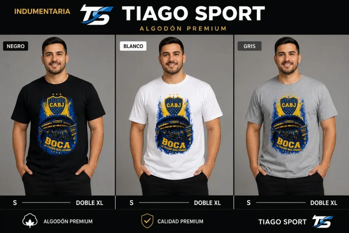 Remeras Boca