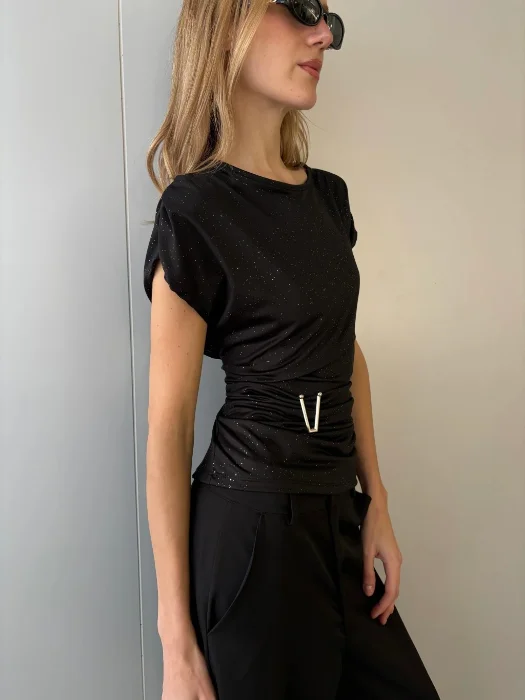 (do4713) Top Cintura Hebilla R89