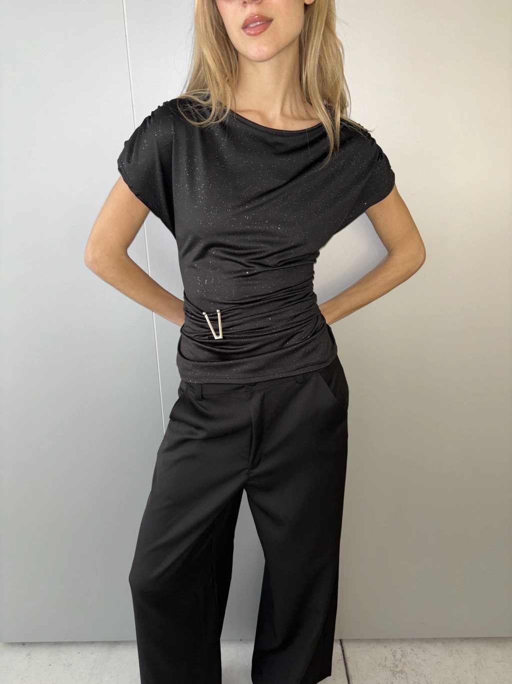 (do4713) Top Cintura Hebilla R89 - Imagen 2