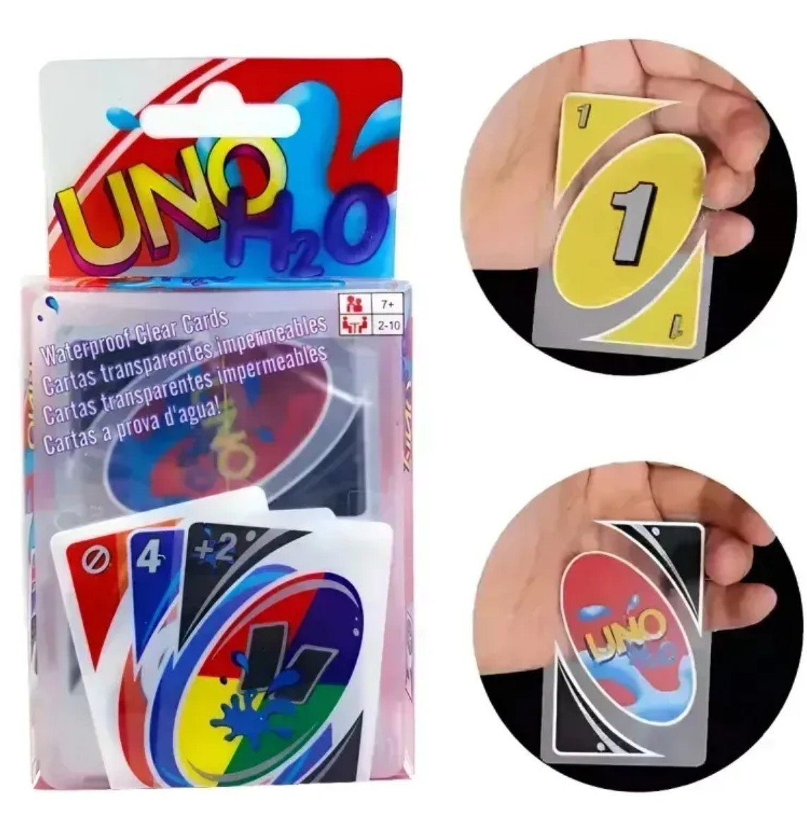Juego de Carta del Uno H2o Impermeable, Día del Niño, Jugueteria - Imagen 2