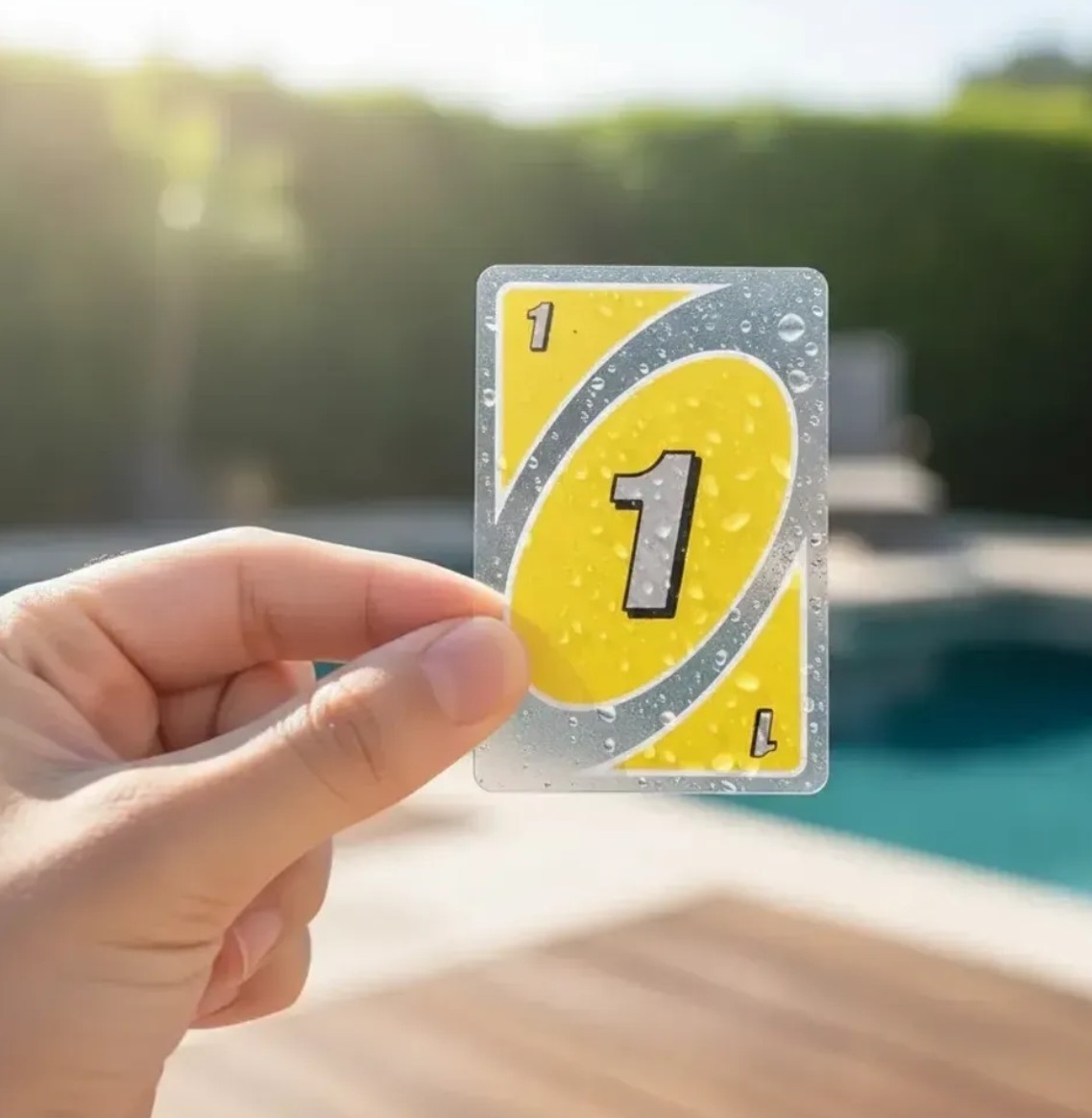 Juego de Carta del Uno H2o Impermeable, Día del Niño, Jugueteria - Imagen 3
