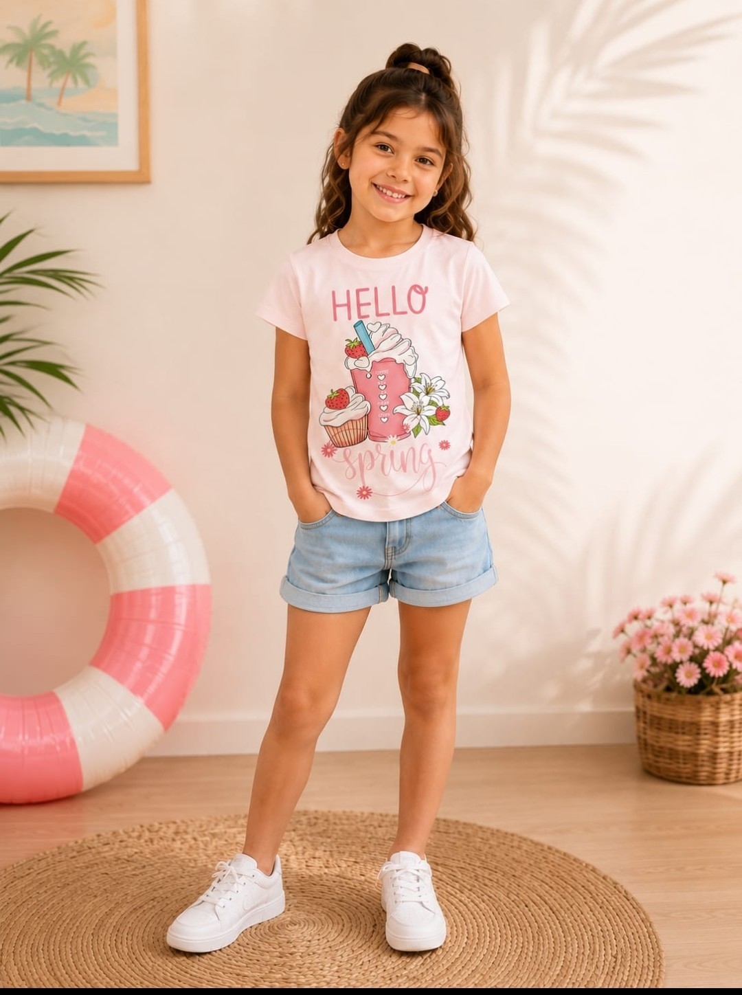 Remera de Nena Hello Spring - Imagen 2