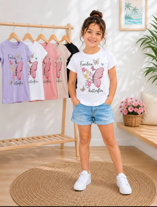 Remera Mariposa Nena